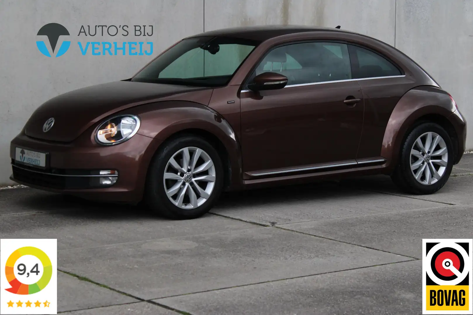 Volkswagen Beetle 1.2 TSI Exclusive Series / NAVI / PARKEERHULP / CR Bruin - 1