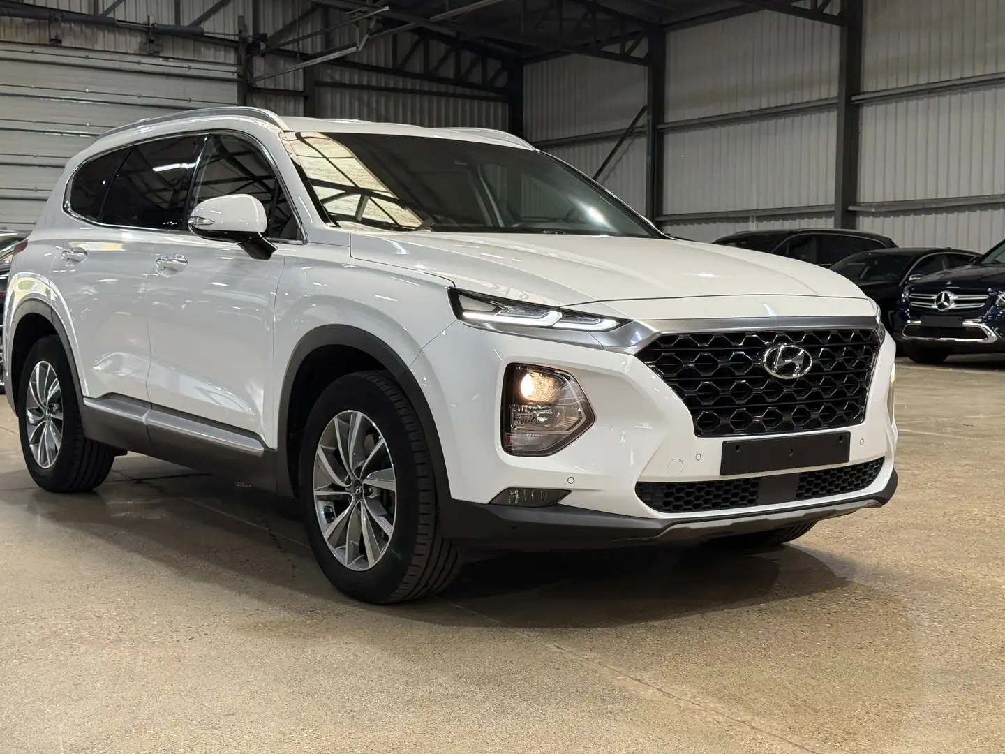 Hyundai SANTA FE Santa Fe 4WD Automatik Blanc - 1