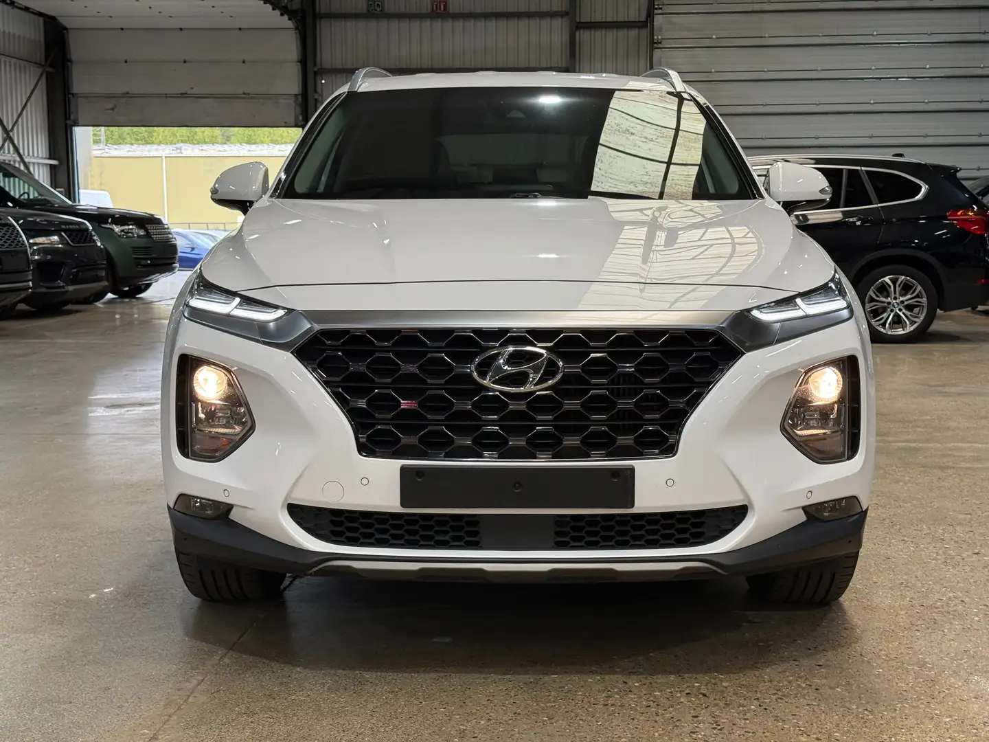 Hyundai SANTA FE Santa Fe 4WD Automatik Blanc - 2