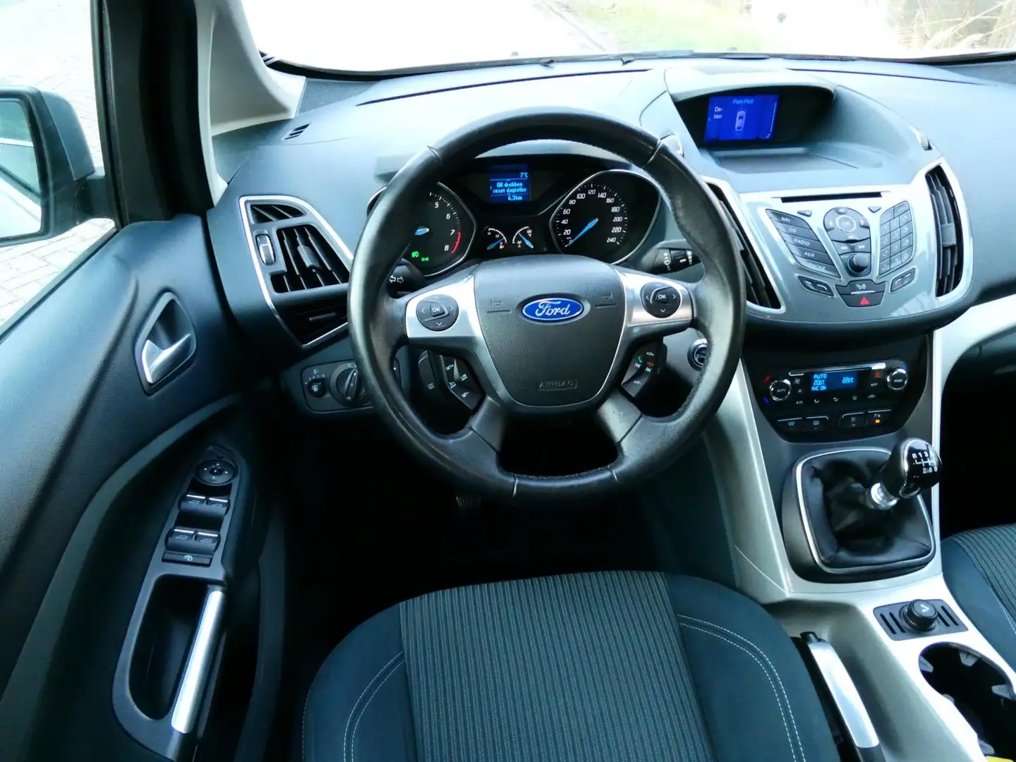 Ford C-Max 1.6 SCTi Titanium 150pk Clima Cruise PDC Trekhaak Grau - 2