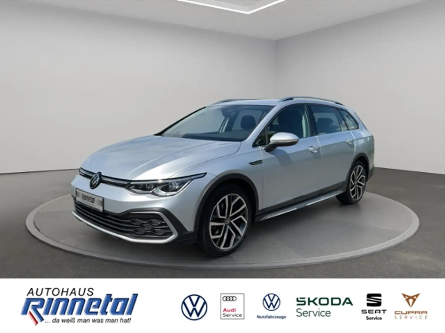 Volkswagen Golf Variant 2.0 TDI DSG 4Motion Alltrack AHK+ACC+LED PLUS+NAV Zilver - 1