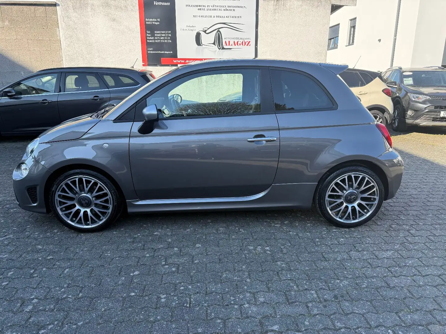 Abarth 595 Turismo 1.4 Turbo LEDER NAVI PDC 22.940TKM Gri - 2