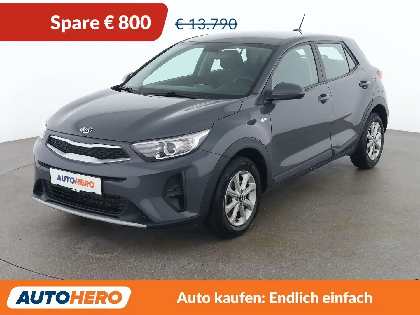 Kia Stonic 1.2 Titan Grau - 1