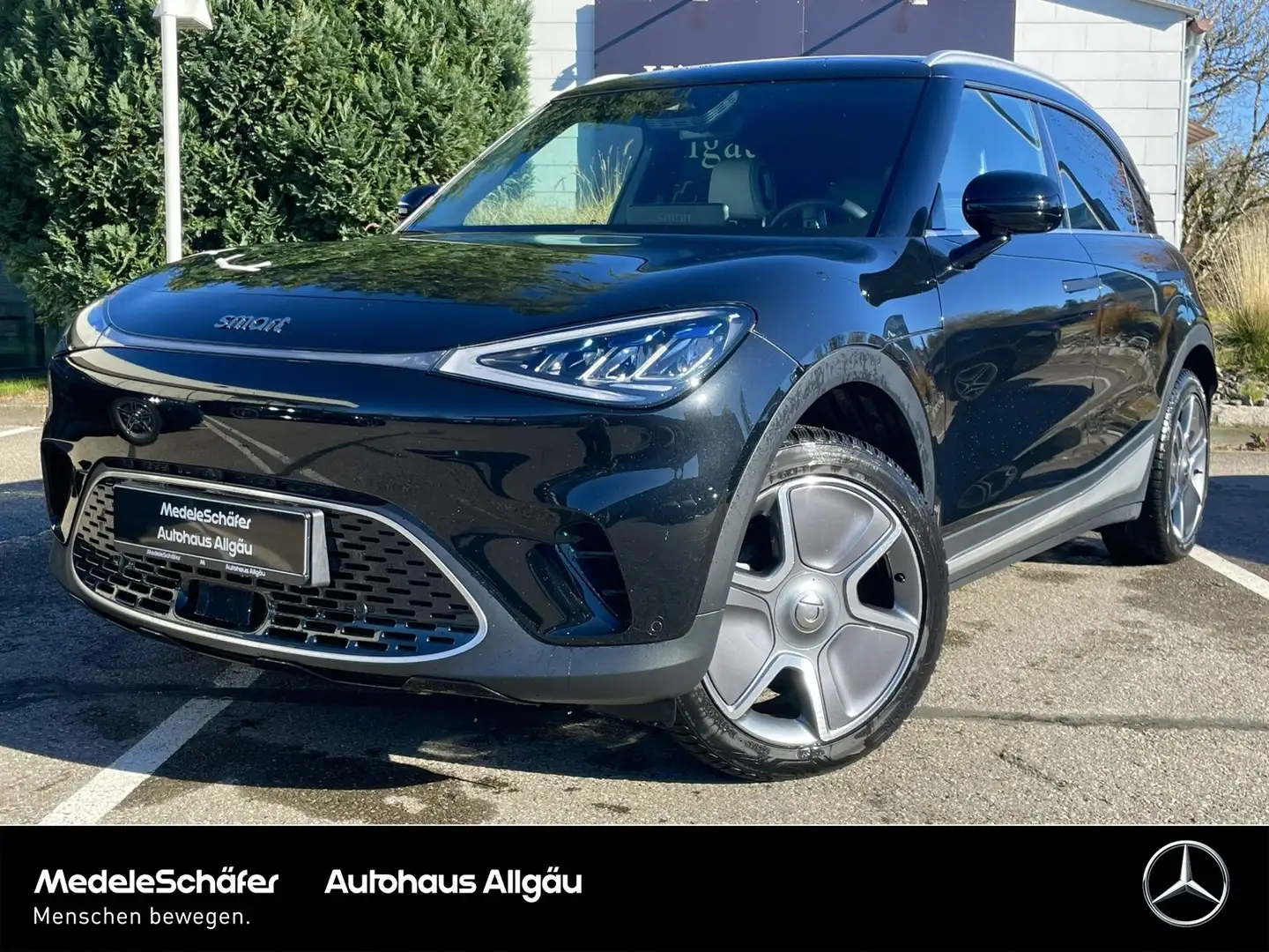 smart #1 #1 Pro+ Pano 360° Keyless ACC 22kW Memory LED Tel Schwarz - 1