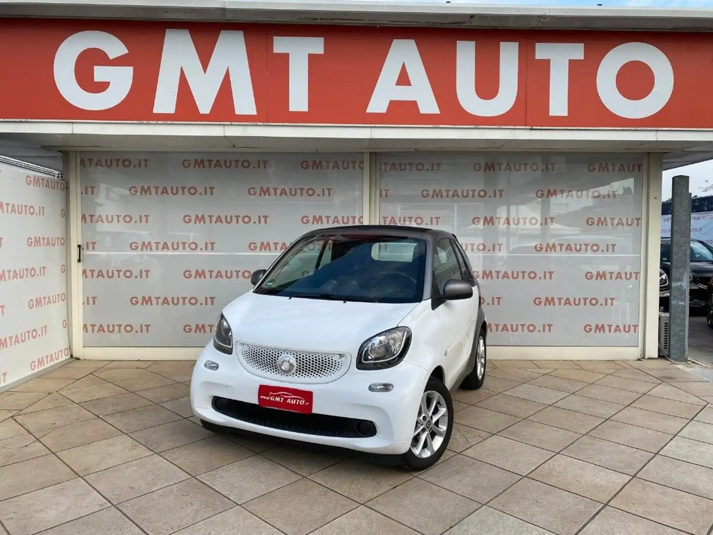 smart forTwo 1.0 71CV AUTOMATICA CABRIO PASSION SOLO 55K KM Bianco - 1