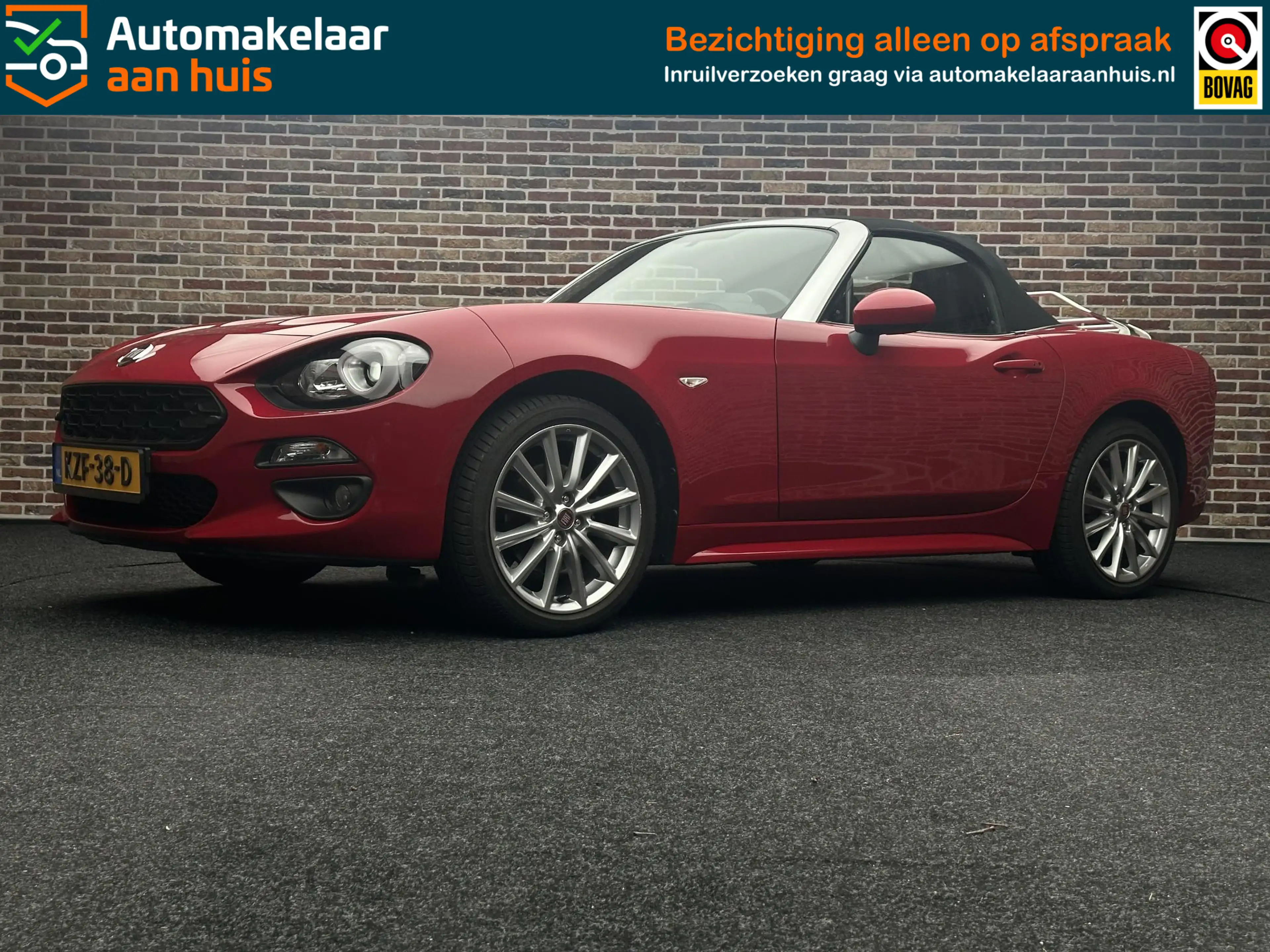Fiat 124 Spider 1.4 MultiAir Turbo Lusso Cabrio| Camera