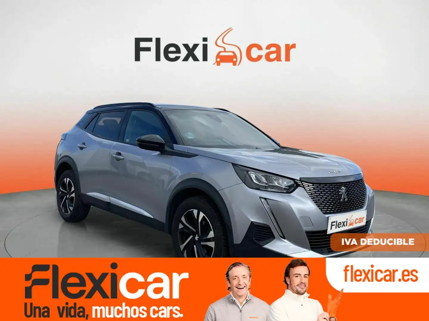 Peugeot 2008 1.2 PureTech S&S Allure EAT8 130 Gris - 1