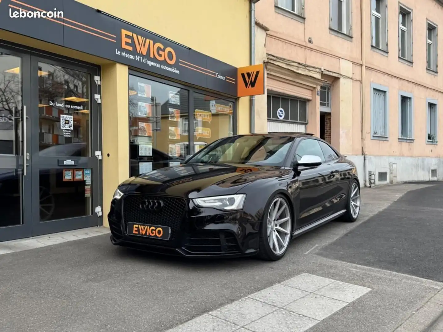 Audi RS5 COUPE 4.2 FSI 450 QUATTRO S-TRONIC BVA SIEGES CHAU Noir - 1