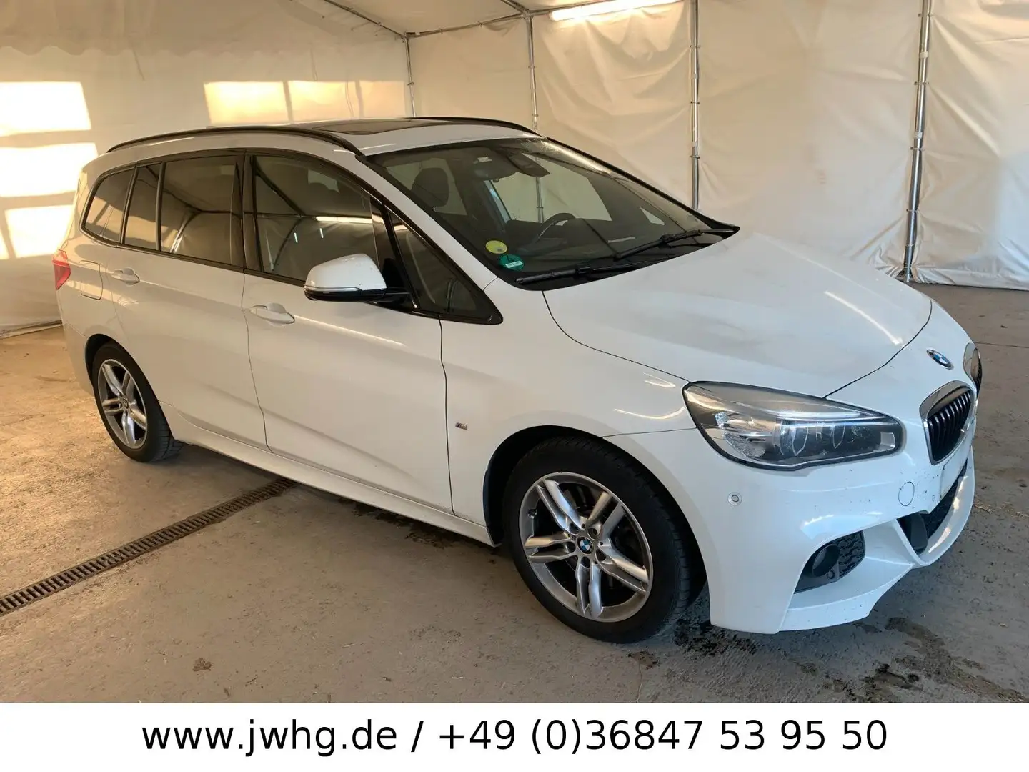 BMW 220 M Sport 7Si LED+ Pano HeadUp ACC Weiß - 2
