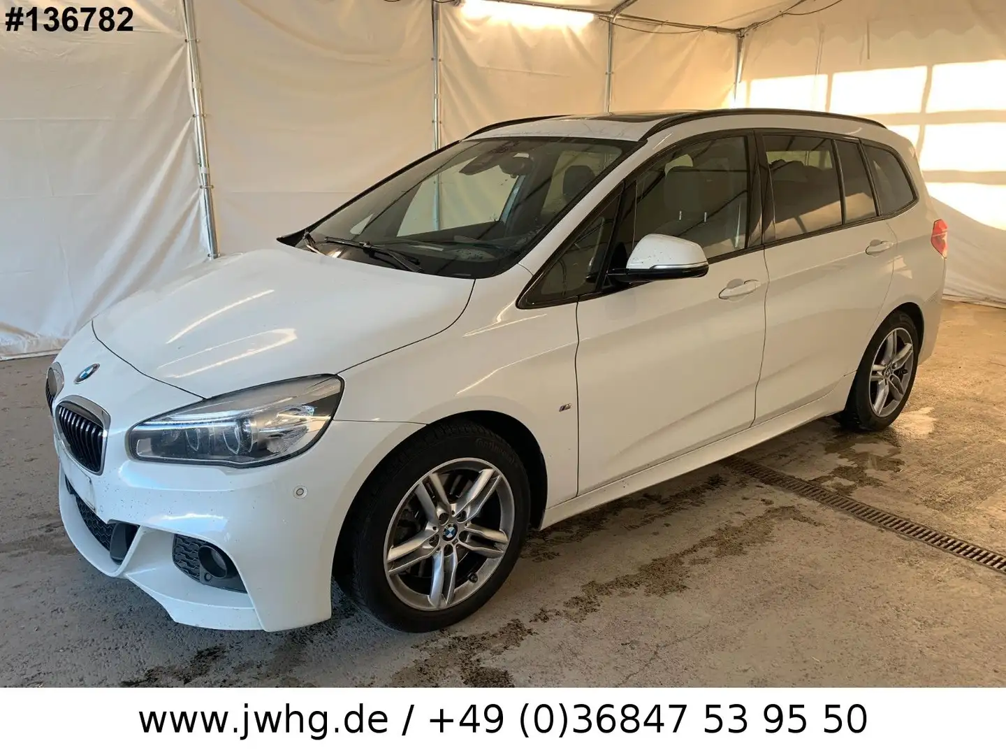 BMW 220 M Sport 7Si LED+ Pano HeadUp ACC Weiß - 1