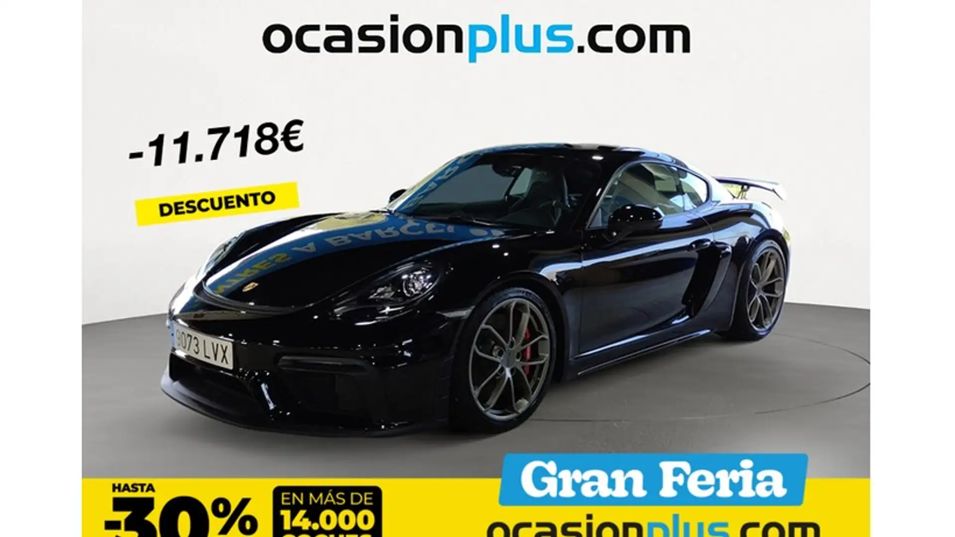 Porsche Cayman GT4 PDK Negro - 1