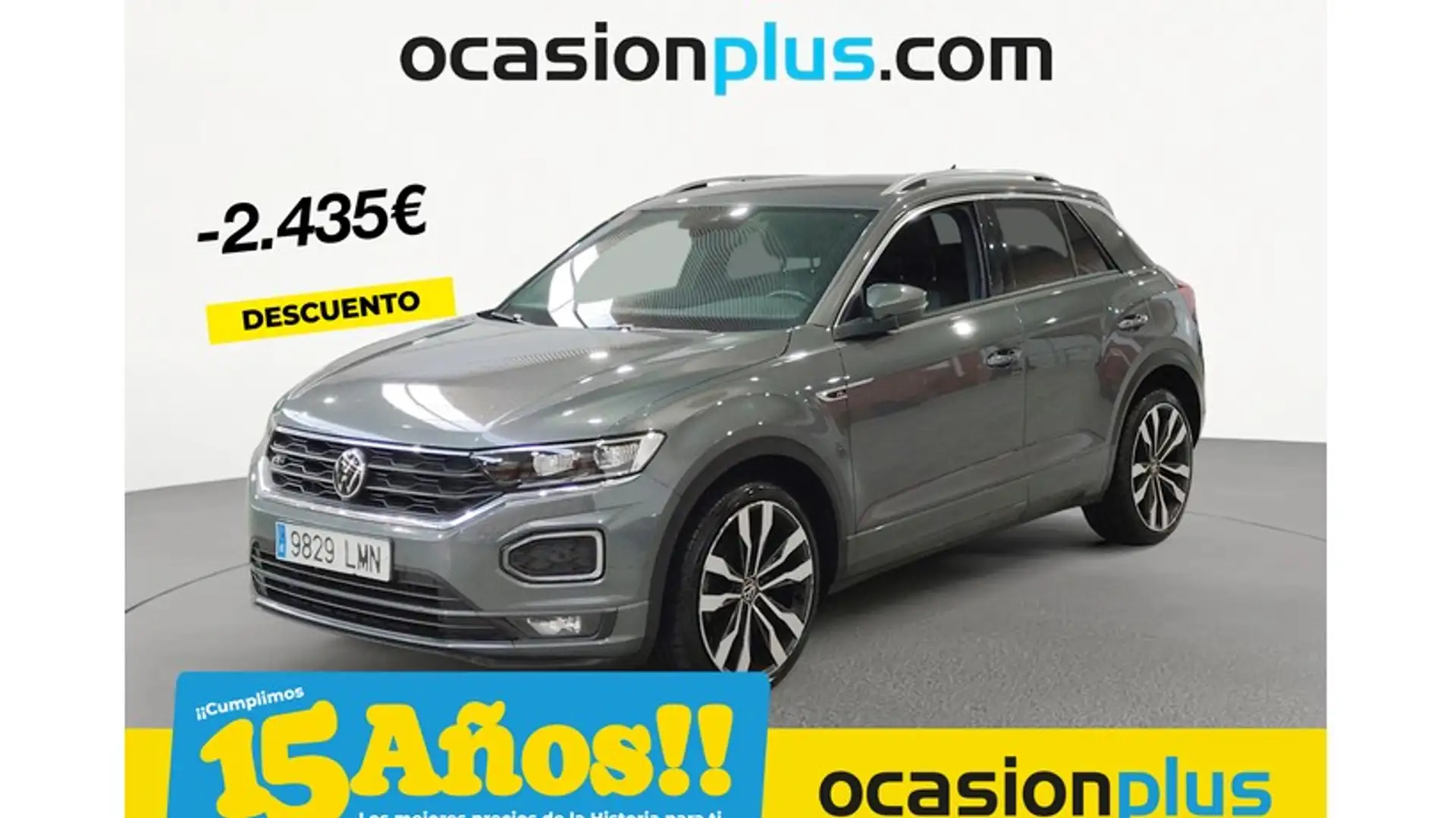 Volkswagen T-Roc 2.0TDI R-Line Gris - 1