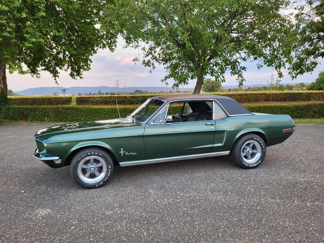 Ford Mustang Hardtop, 289ci V8, Original "Bullitt" Highland Green, California-car, foto 11