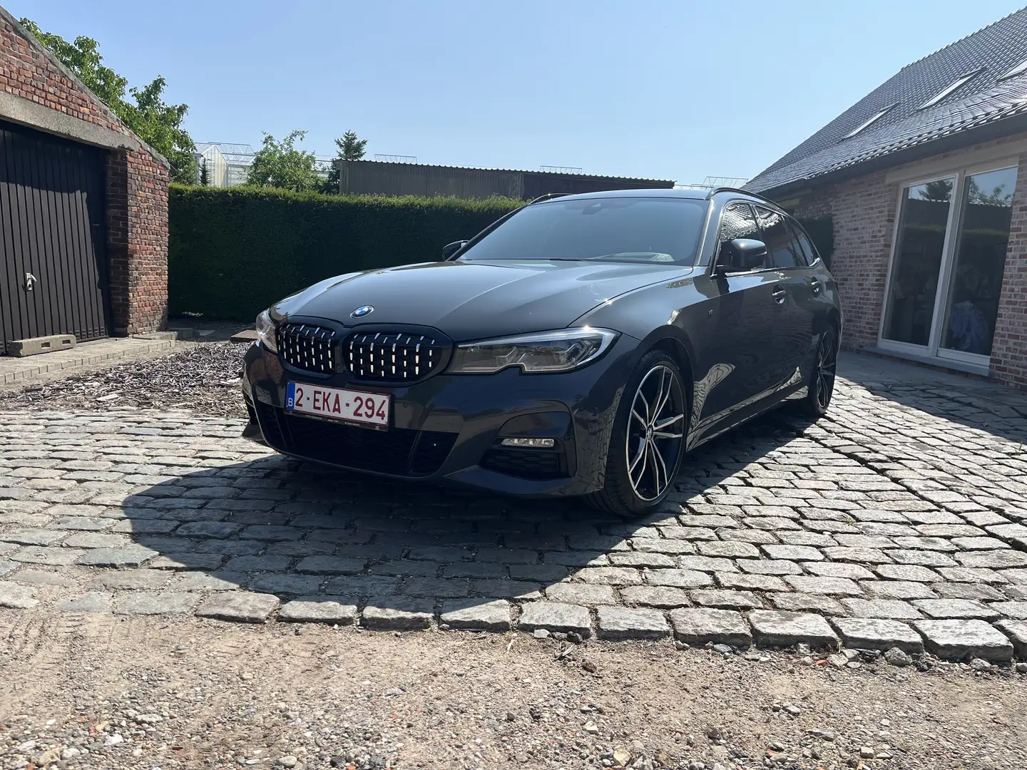 BMW 320 BMW 320 Touring Full M Sportpakket Grijs - 1