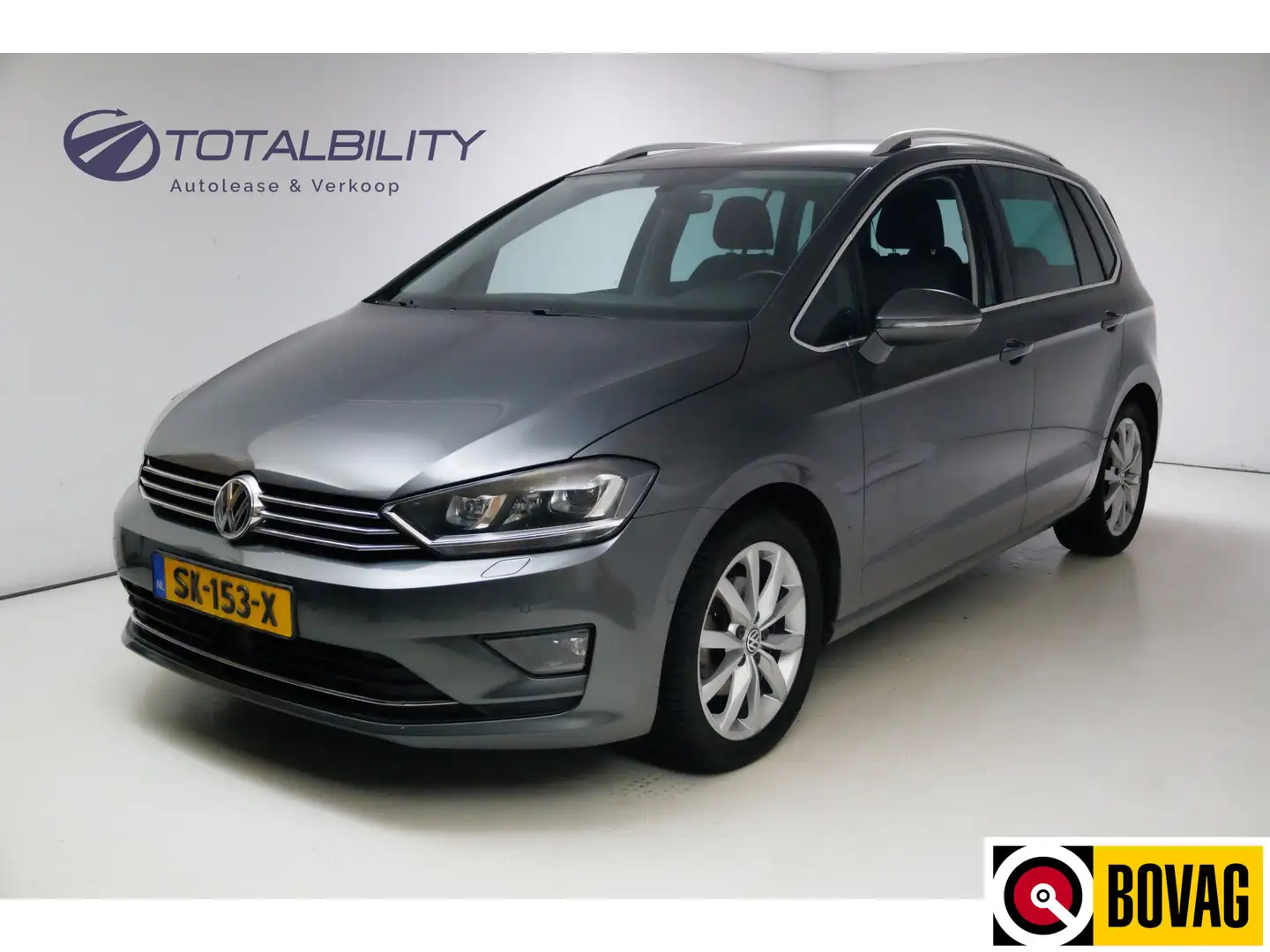 Volkswagen Golf Sportsvan 1.4 TSI Highline 150 PK Automaat | Adap. Cruise | Grijs - 1