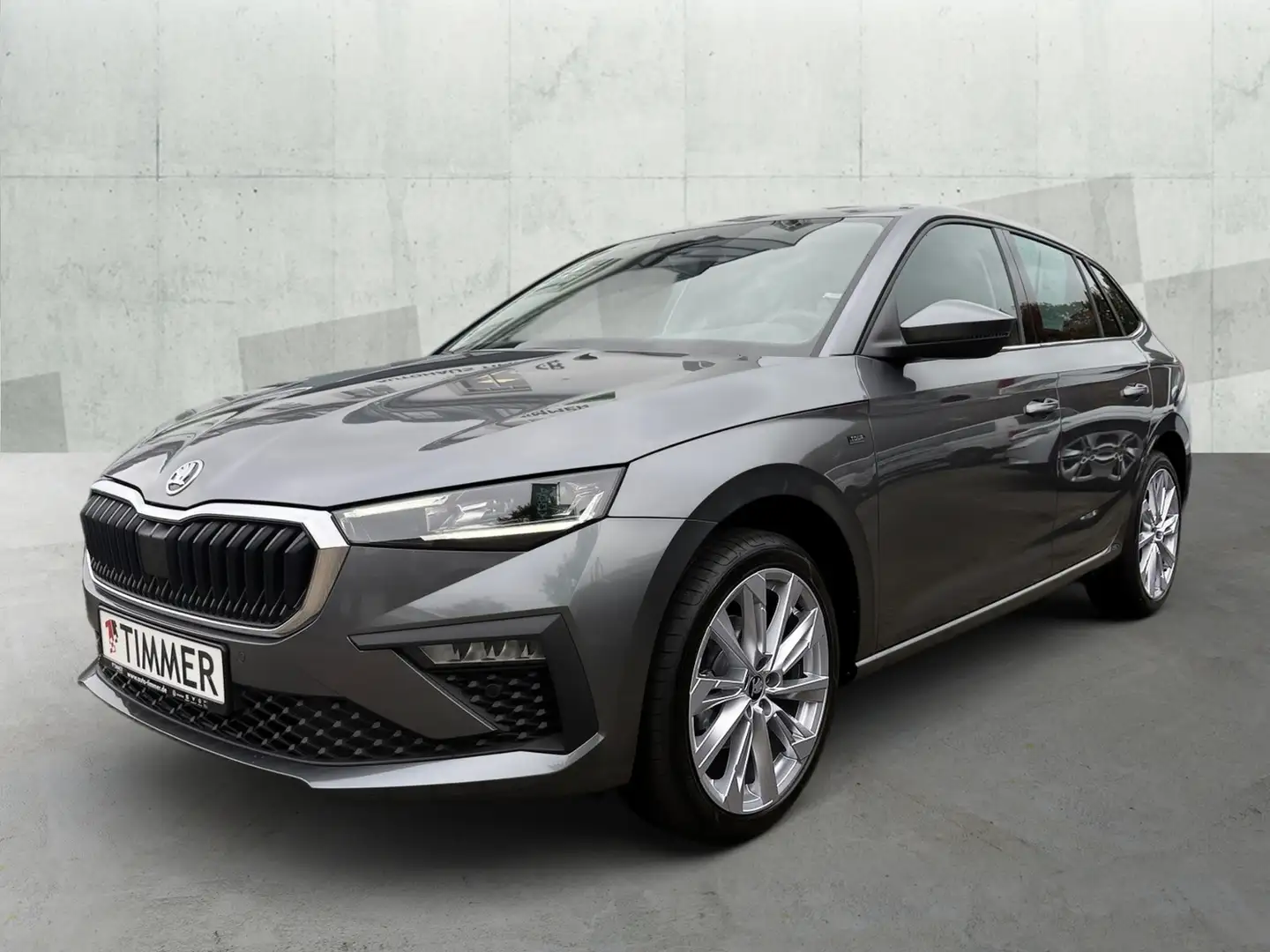Skoda Scala Tour 1,0 TSI *LODGE*AHK*18 ZOLL*FAHRASSISTENZ* Gris - 2