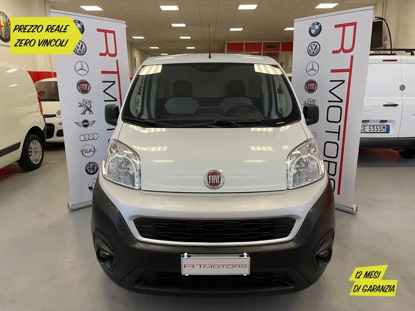 Fiat Fiorino 1.3 MJT 95CV Cargo SX Euro 6D-TEMP Blanc - 1