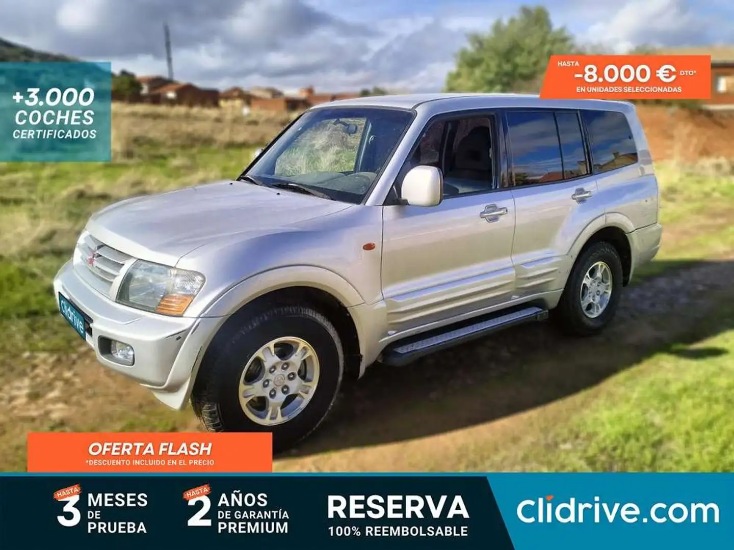 Mitsubishi Montero 3.2DI-D Trip Schwarz - 1