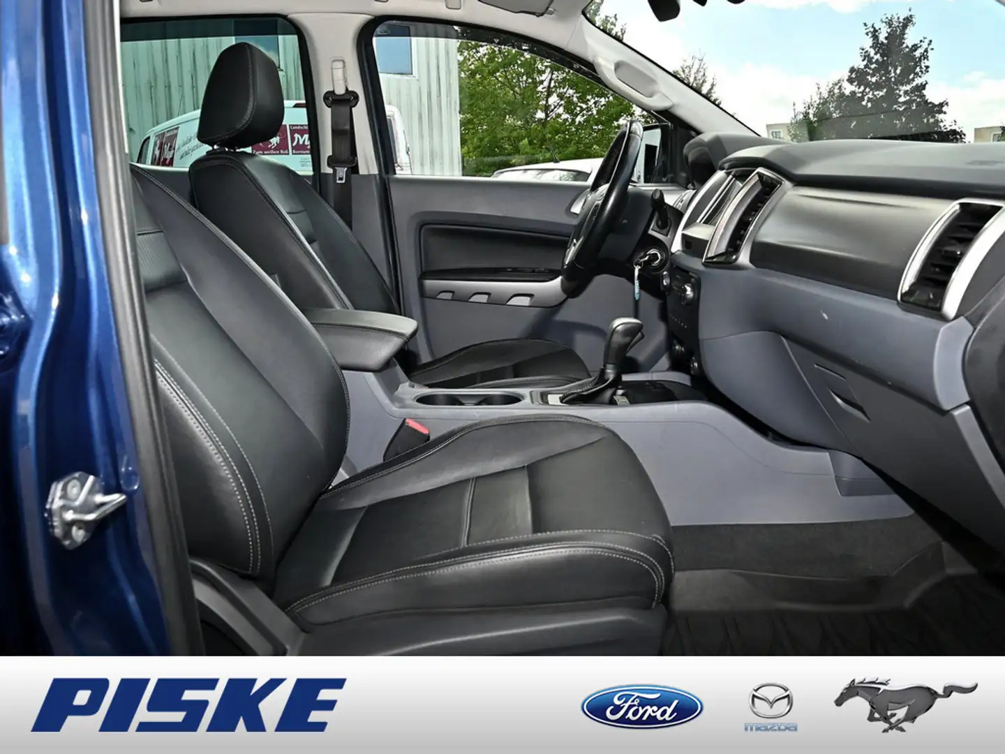 Ford Ranger 3.2 Limited 4x4 Doka PDC SHZ FACEL. Blau - 2