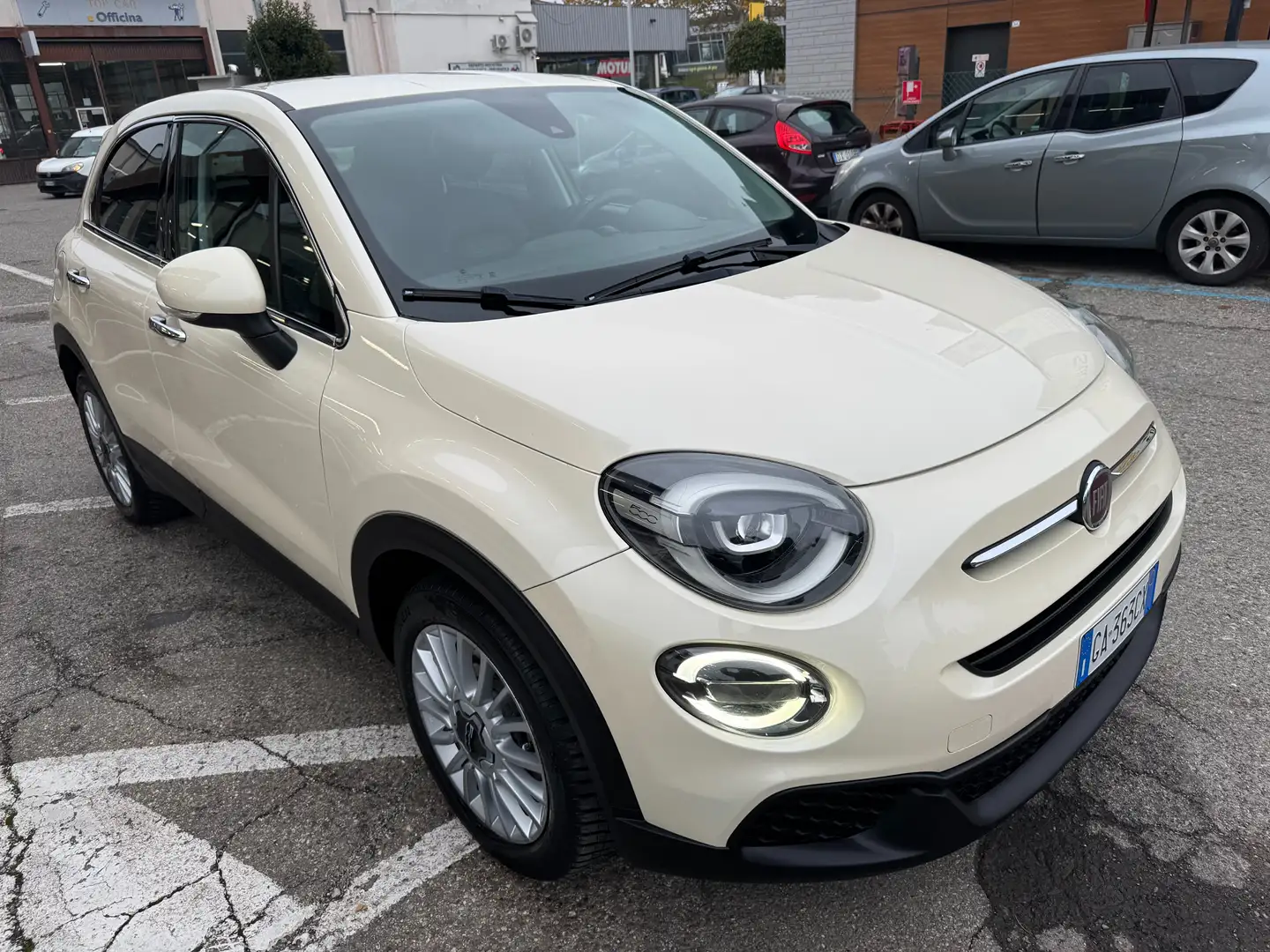 Fiat 500X 1.0 T3 Lounge 120cv my20,SOLI 37.000km,BIANCO PERL Bianco - 2
