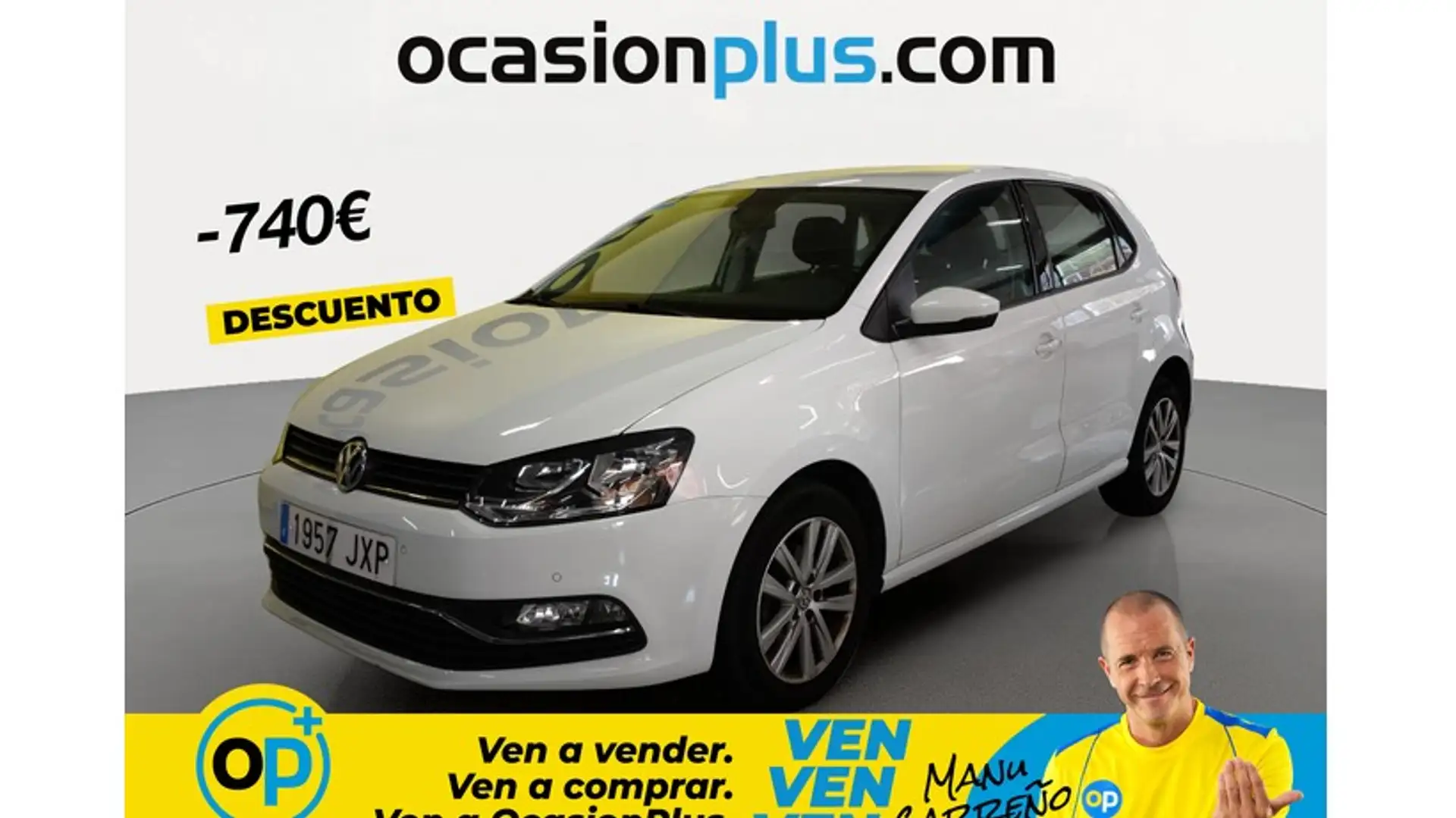 Volkswagen Polo 1.2 TSI BMT A- Plus 66kW Blanco - 1