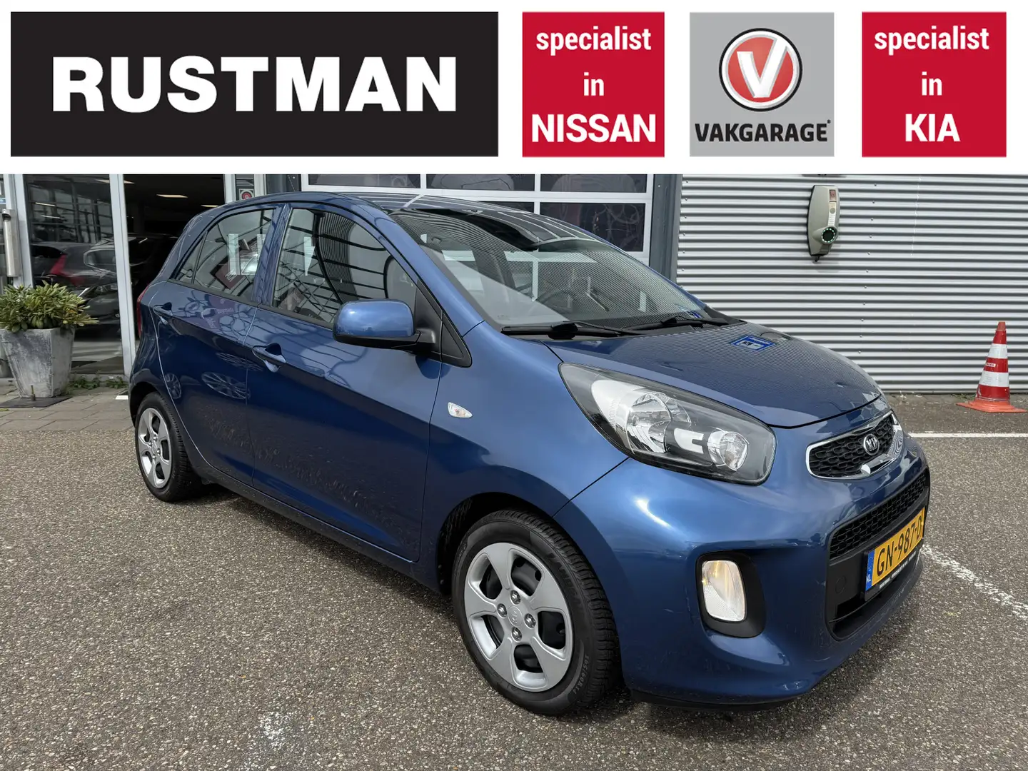 Kia Picanto 1.0 CVVT ComfortLine Bleu - 1