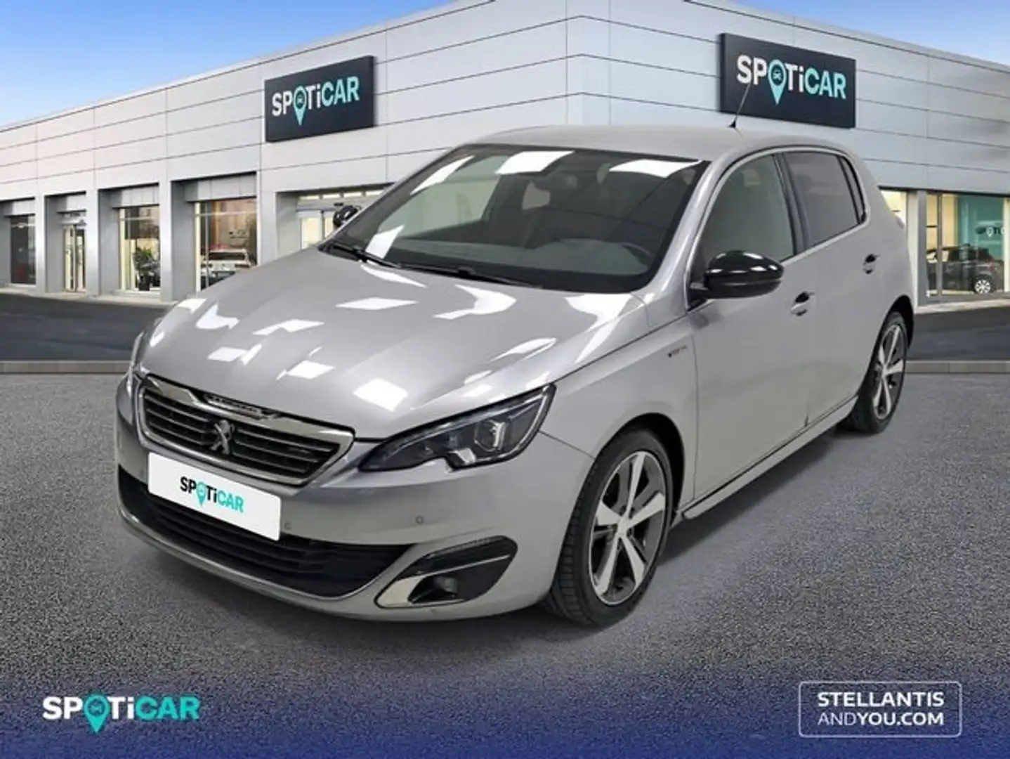 Peugeot 308 2.0 BlueHDi GT Line 150 Gris - 1