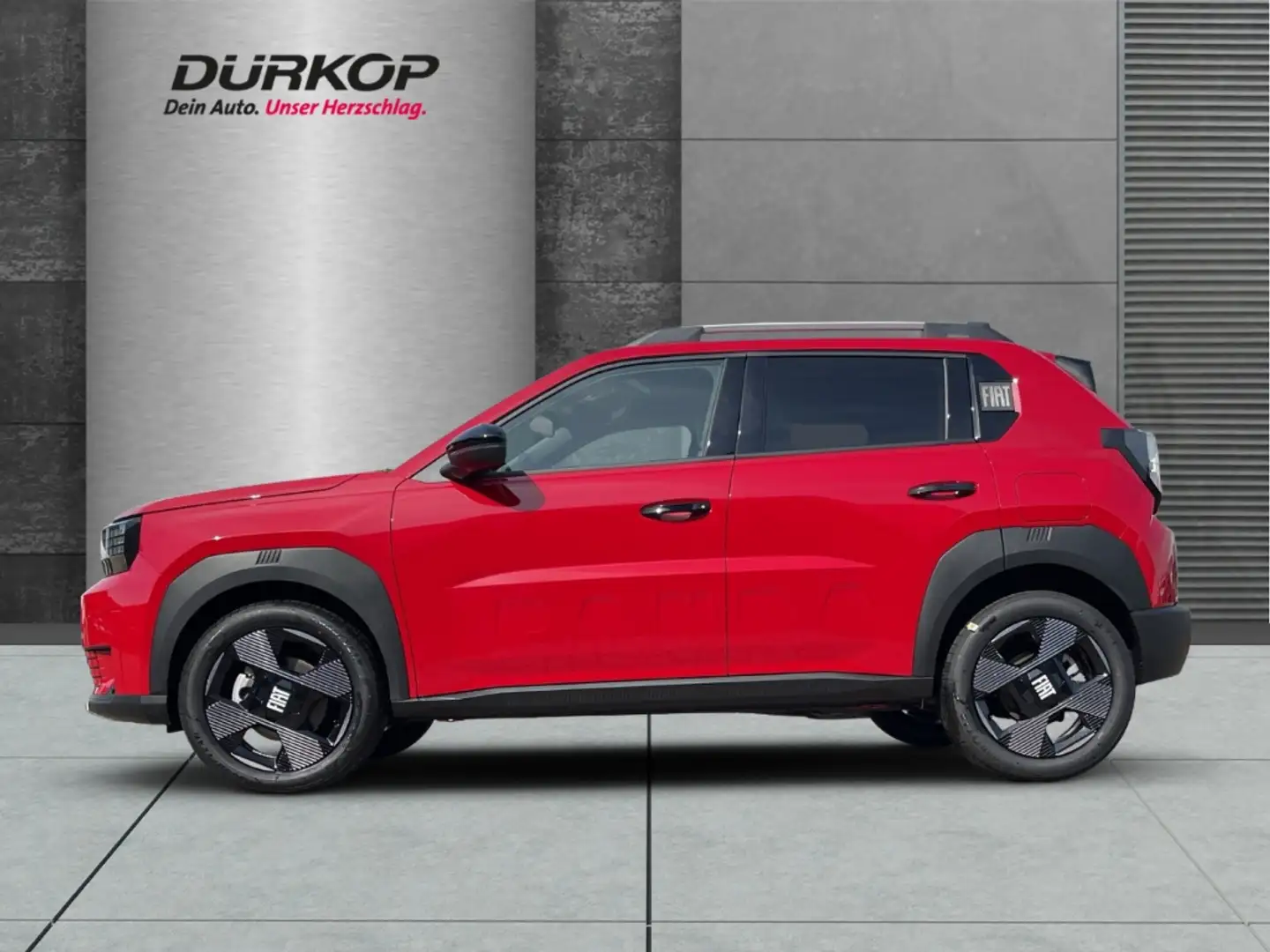 Fiat Grande Panda Hybrid La Prima Rückfahrkamera Navigationssystem K Rot - 2
