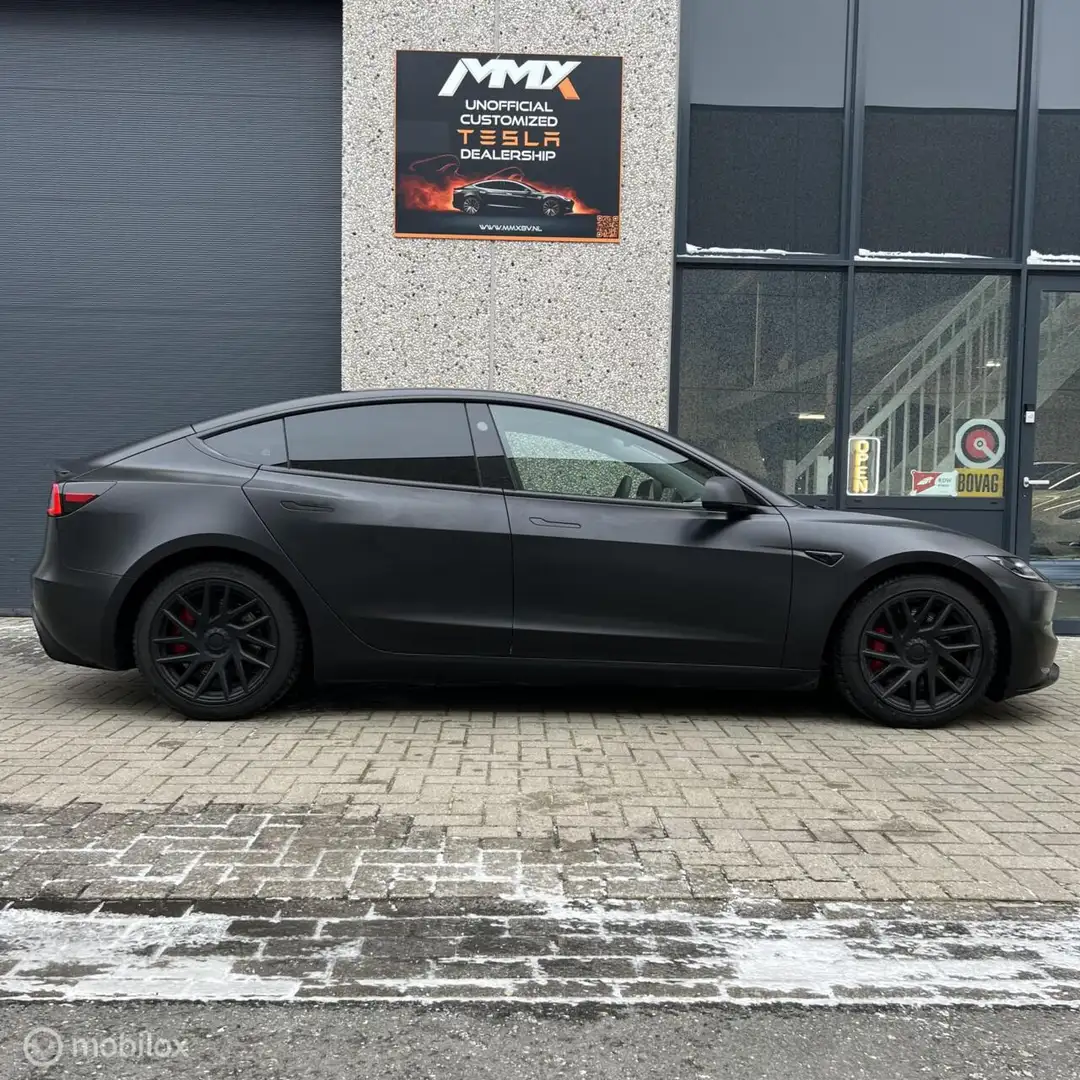 Tesla Model 3 Performance + PILLAR DELETE + TINTED RAMEN Rouge - 2