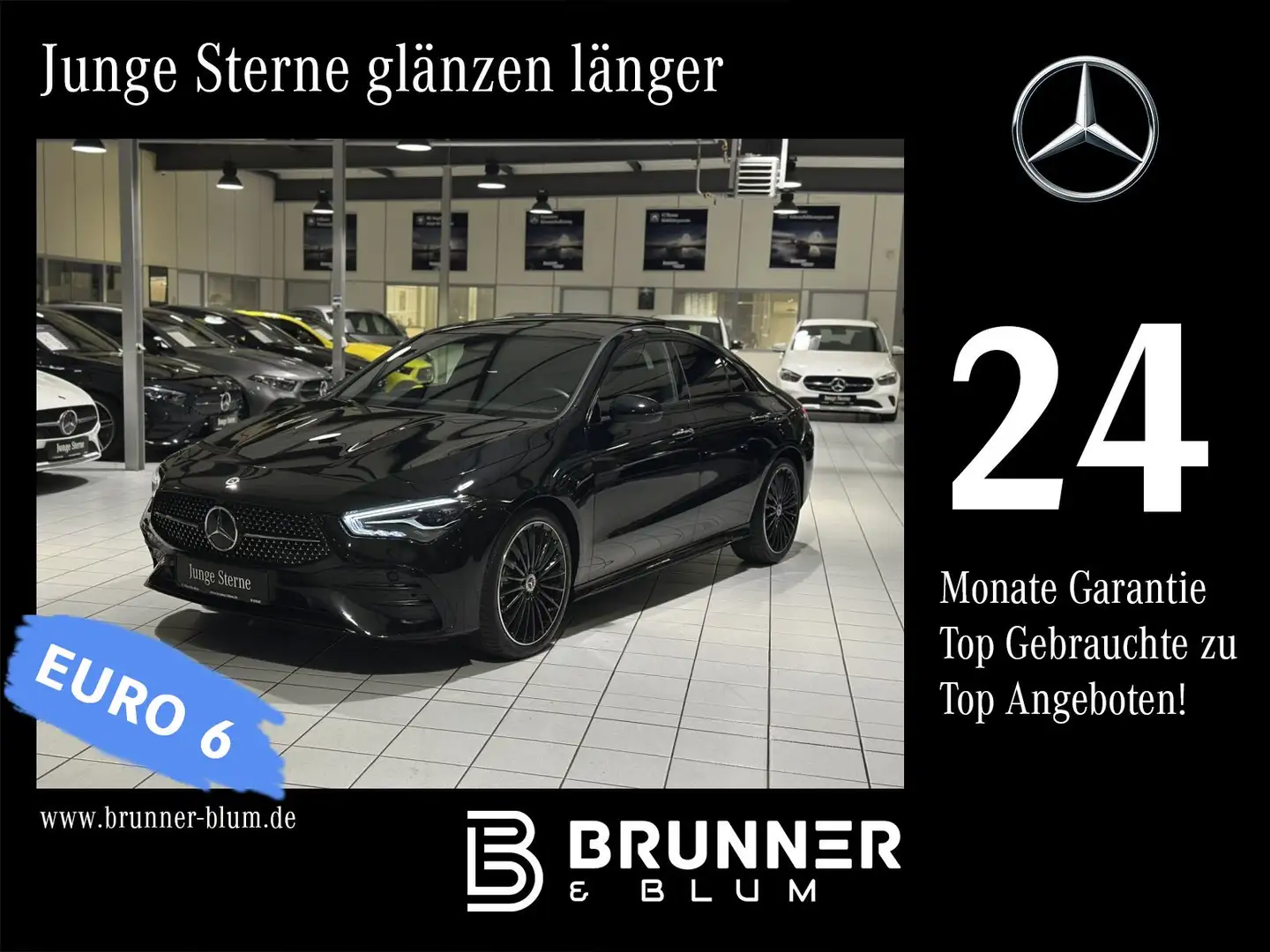 Mercedes-Benz CLA 200 CLA 200 AMG,Panodach,Night,19Zoll,Kamera,Ambi, BC Schwarz - 1