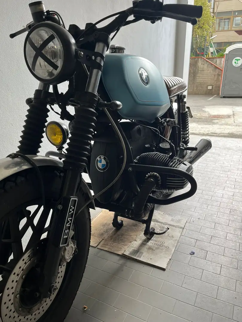 BMW R 45 Cafe’Racer Bleu - 2