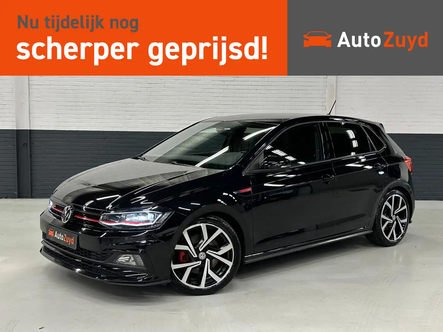 Volkswagen Polo GTI 2.0 TSI / Virtual / Camera / CarPlay / Clima Zwart - 1