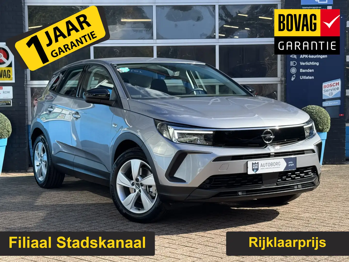 Opel Grandland 1.6 Turbo Plug-In Hybrid GS GRATIS Afleverpakket! Grijs - 1