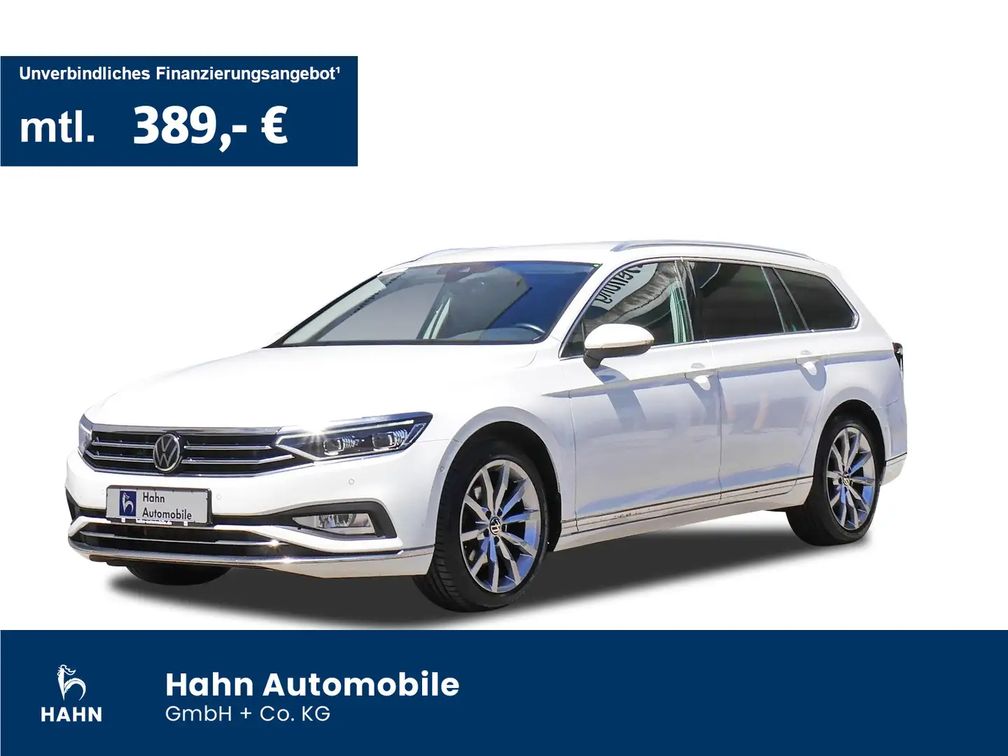 Volkswagen Passat Variant 2.0TDI DSG Elegance Matrix AHK Weiß - 1