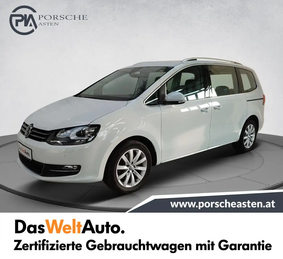 Volkswagen Sharan Business+ TDI SCR 5-Sitzer Weiß - 1