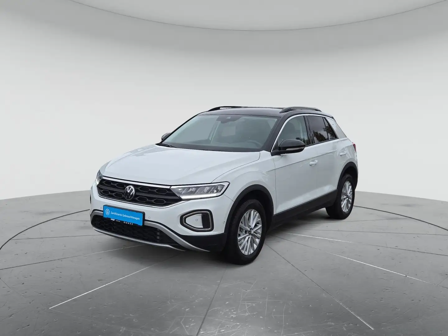 Volkswagen T-Roc Life 1.5 l TSI, 5J.Gar/LED/KAM/NAVI/SHZ/LA Weiß - 2