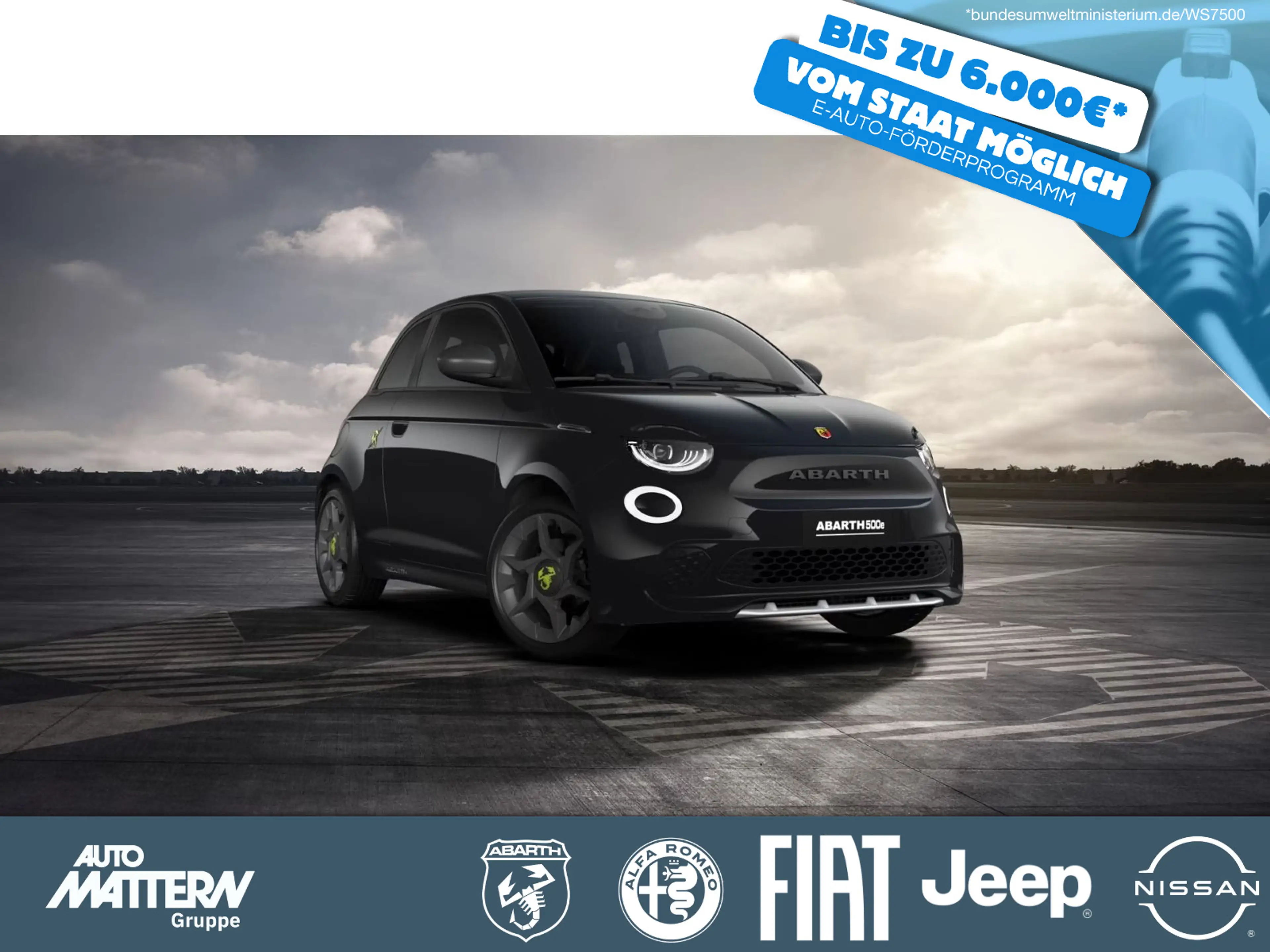 Abarth 500e Autom.|Navi|CarPlay|Klimaaut.|Notbrems.