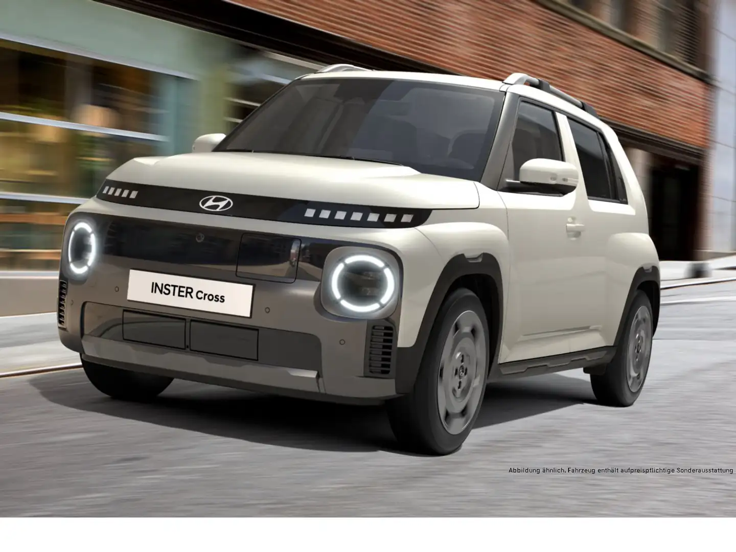 Hyundai Inster INSTER Cross MY26 49kWh Effizienz-Paket Weiß - 1