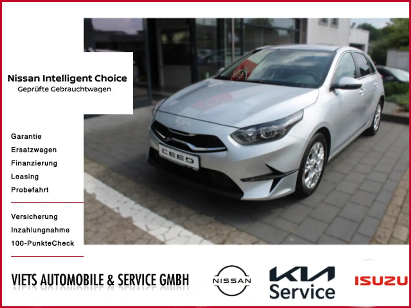 Kia Ceed / cee'd 5türig 1.0 T-GDI Gold Plus Klimaautomatik Argintiu - 1