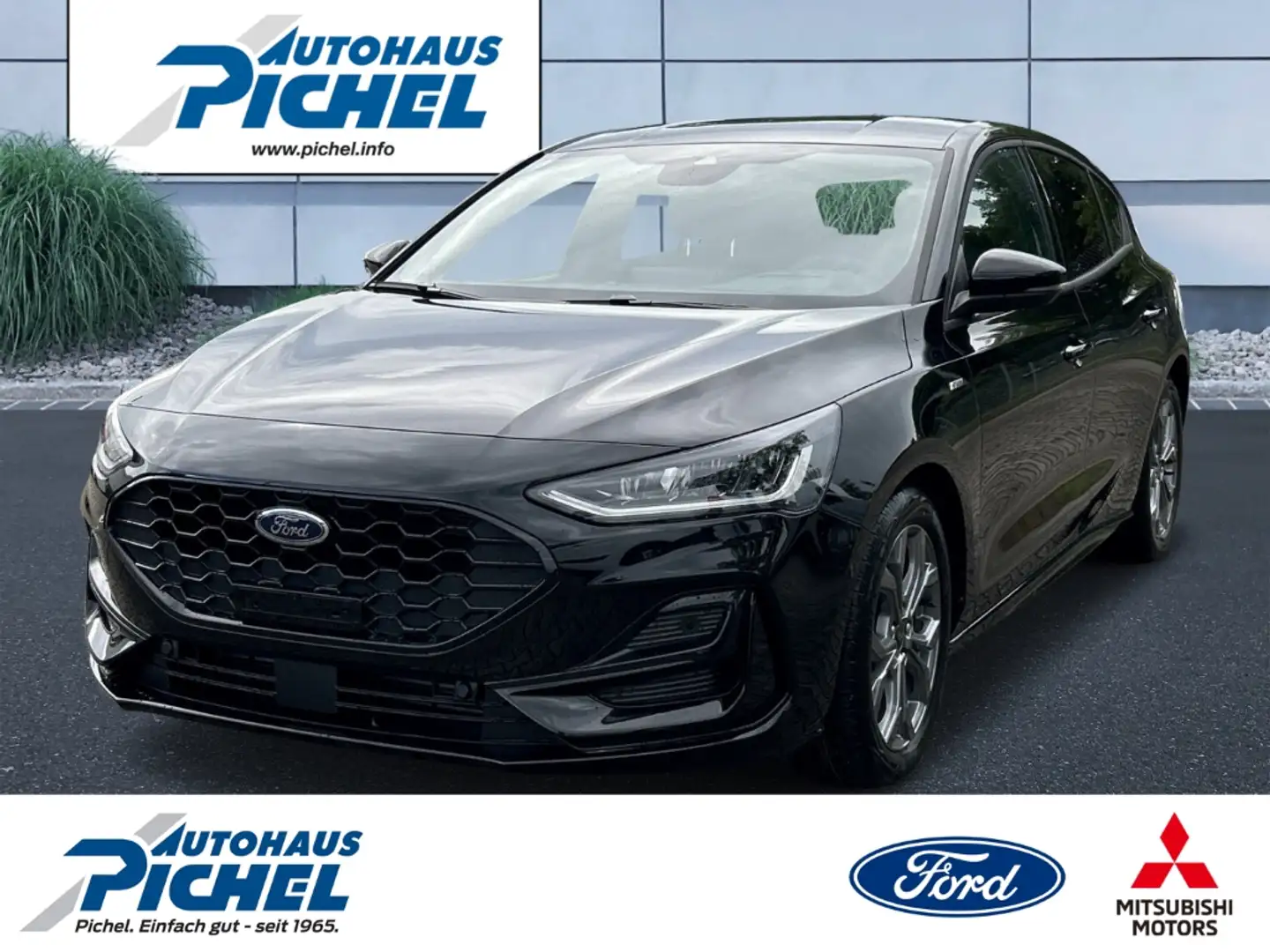 Ford Focus ST-Line PARK-ASSISTENT+NAVI+DAB+TWA+ACC *TAGESZULA Schwarz - 1