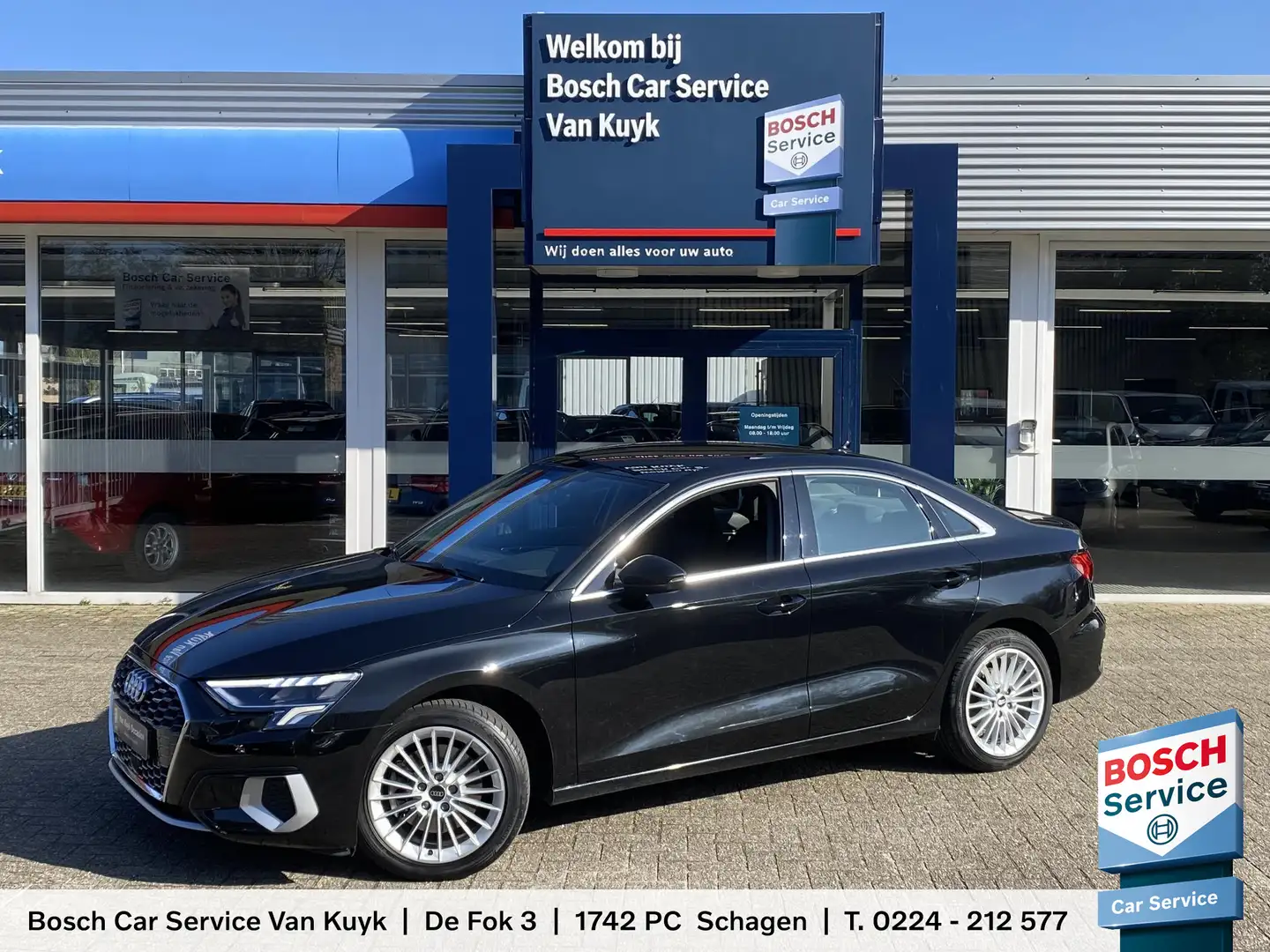 Audi A3 Limousine 30 TFSI Business edition / Nieuw Model / Zwart - 1