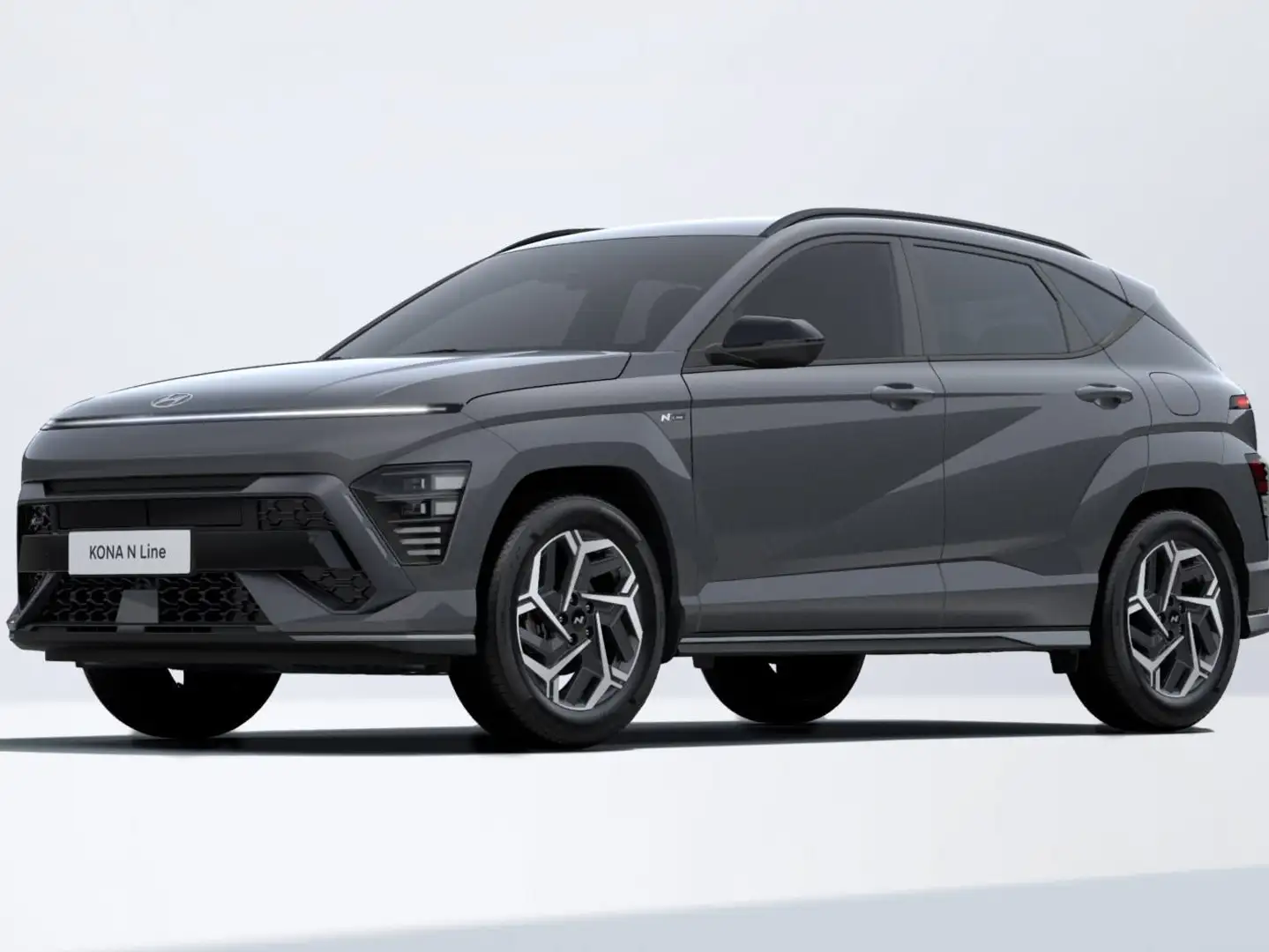 Hyundai KONA Kona 1.6 hev NLine 129cv dct KM0 ECOTRONIC GRAY Grigio - 2