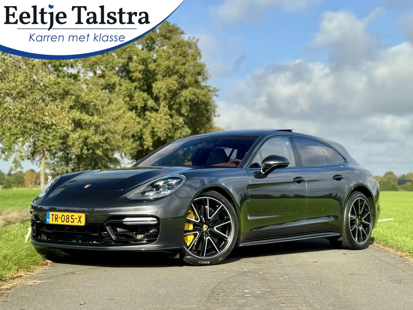Porsche Panamera Sport Turismo 4.0 Turbo 550 pk|NL-auto|Dealer oh|K Grijs - 1