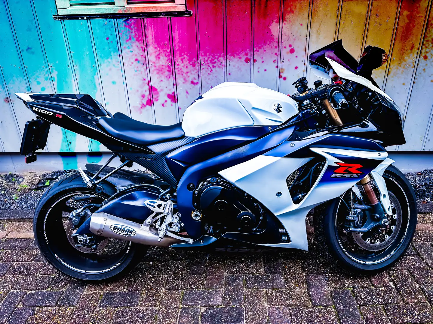 Suzuki GSX-R 1000 Wit - 1