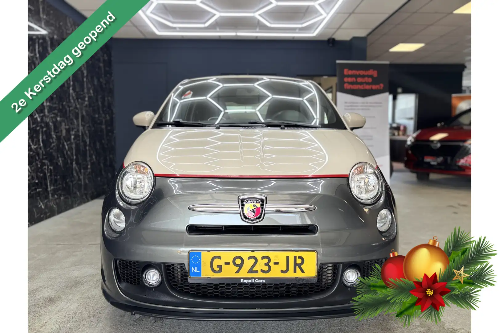 Fiat 500 Abarth 1.4 T-Jet Elaborabile Grau - 2