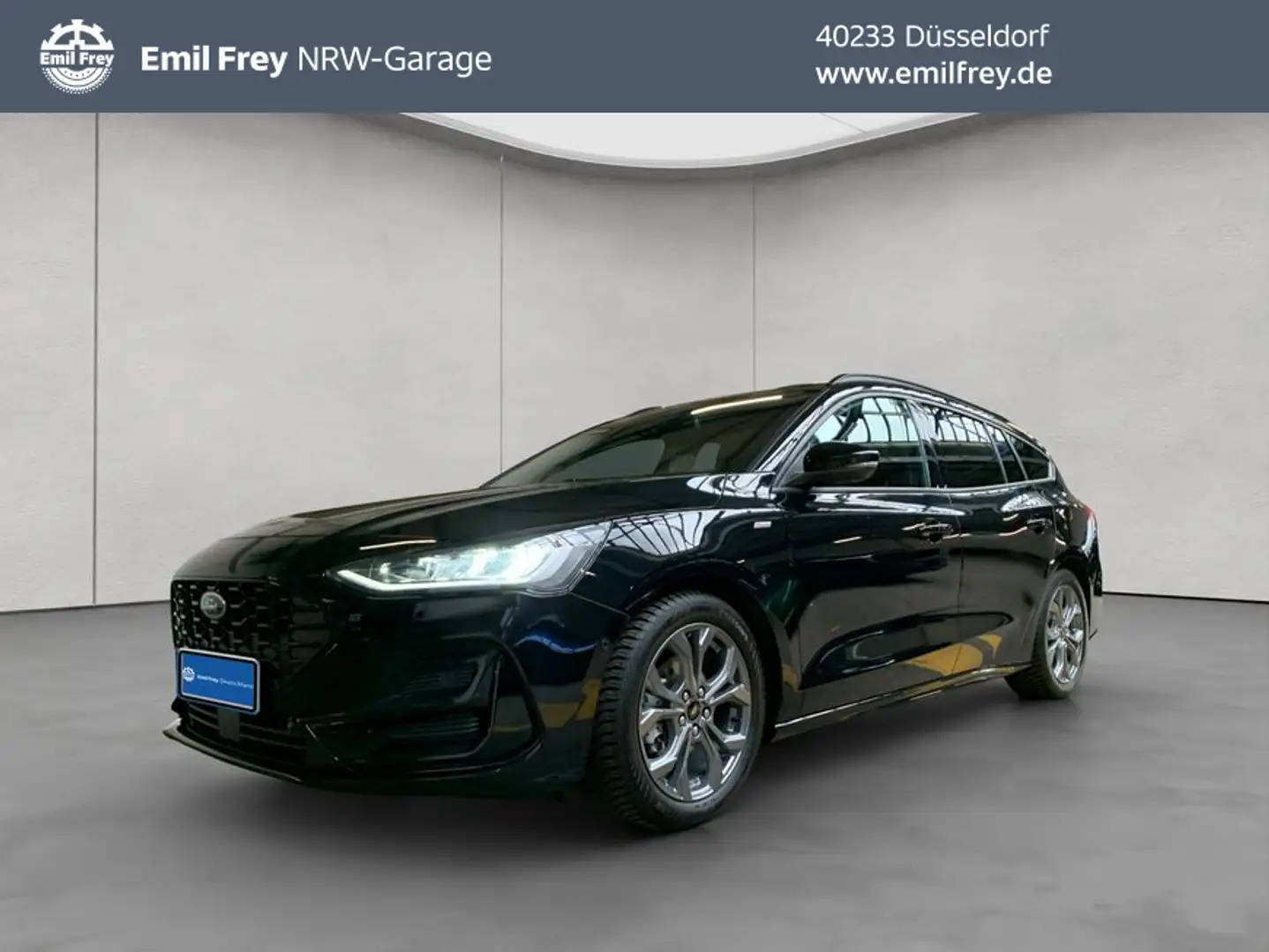 Ford Focus Turnier 1.0 EcoBoost Hybrid Aut. ST-LINE X Schwarz - 1