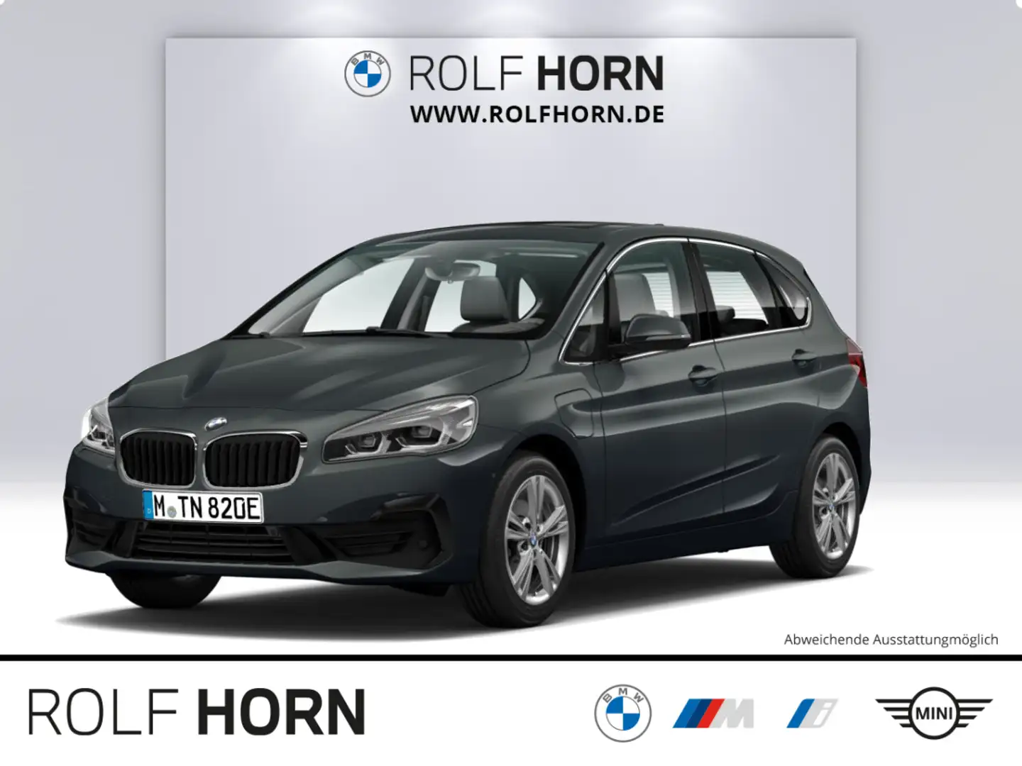 BMW 225 xe Active Tourer Pano. Navi. PDC LED Sitzhzg. Grau - 1