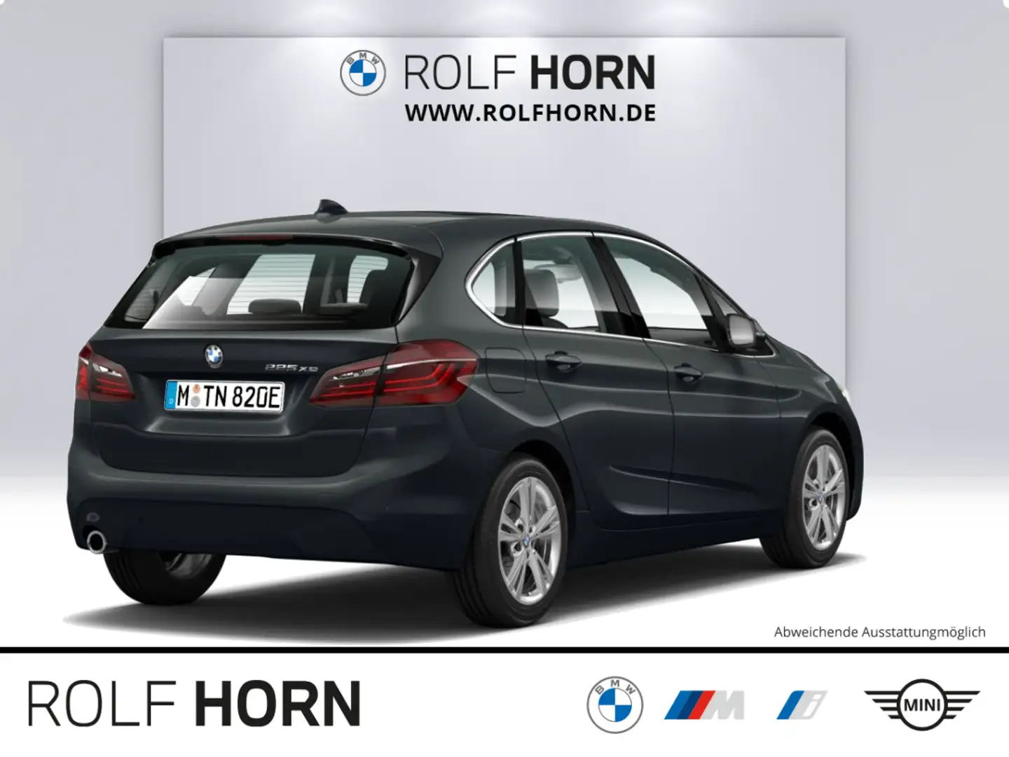 BMW 225 xe Active Tourer Pano. Navi. PDC LED Sitzhzg. Grau - 2