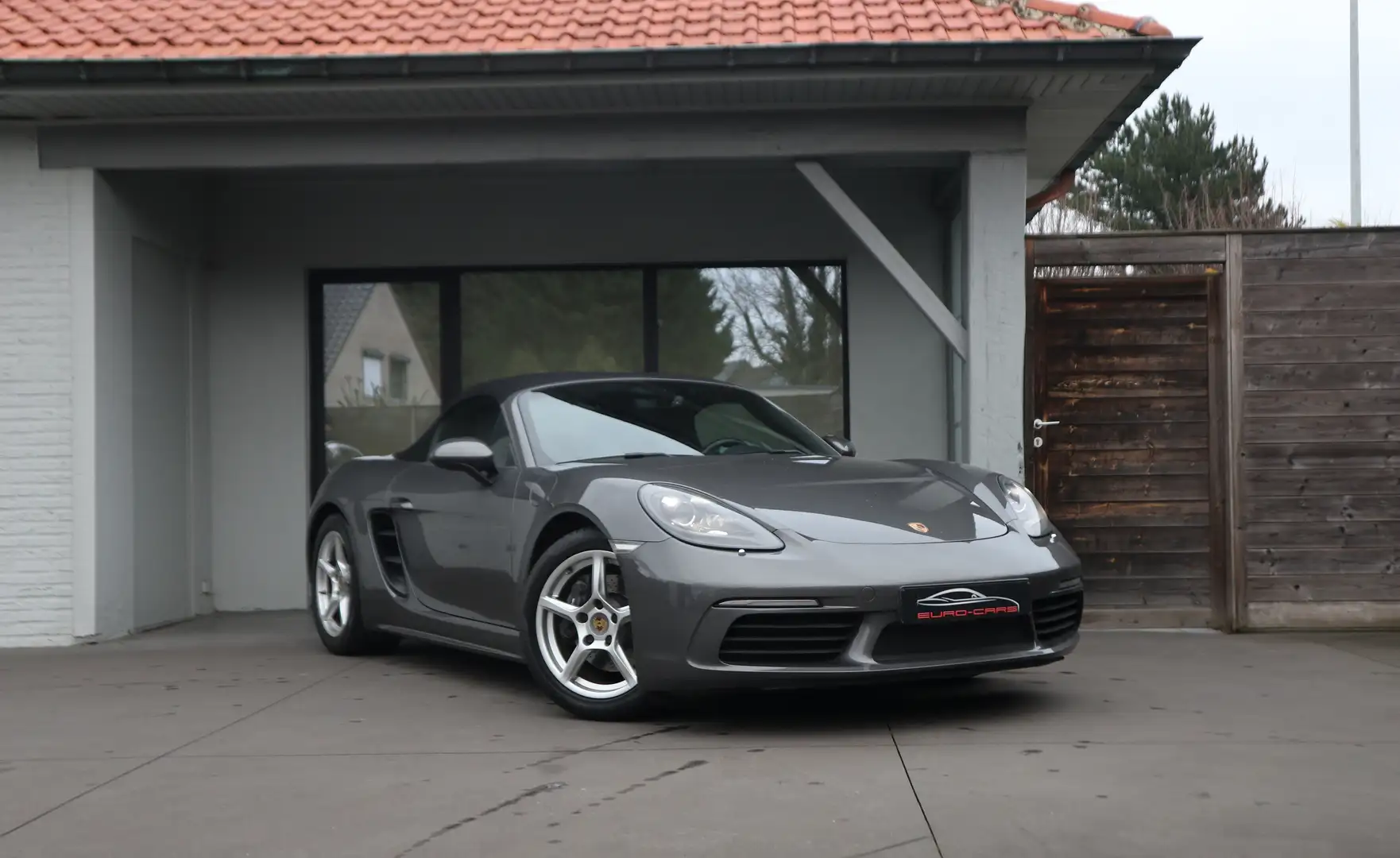 Porsche Boxster 718 pdk /GPS / PDLS / LEDER / PASM /XENON /CRUISE Gris - 1