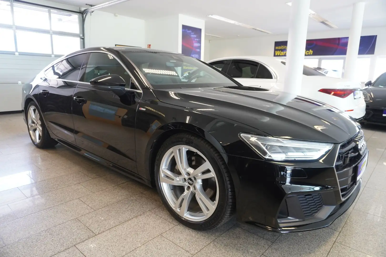 Audi A7 Sportback 45 TFSI quattro S-Line/Virtual/Navi/Hea Schwarz - 2